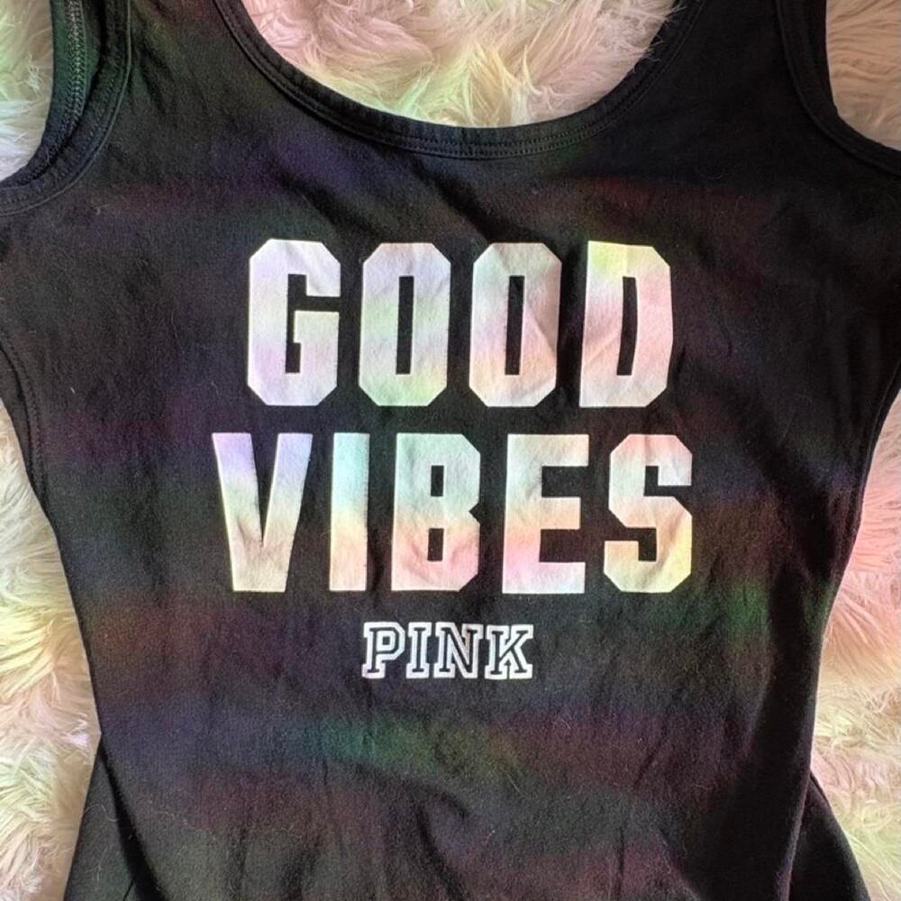 Victorias secret pink black bodysuit
